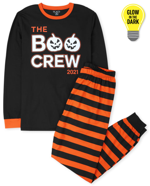 Pyjama unisexe en coton Glow Boo Crew pour adulte