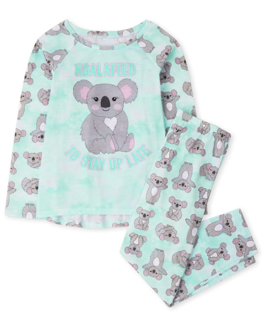 Girls Koala Pajamas