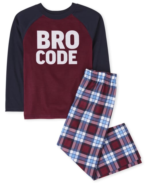 Boys Bro Code Pajamas