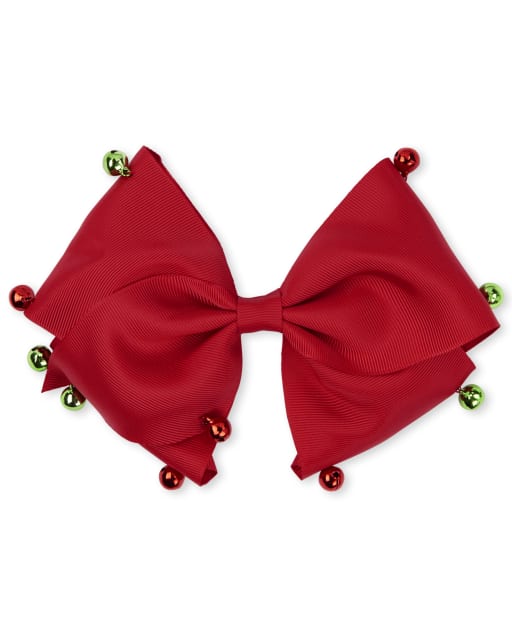 Girls Jingle Bell Bow Headband