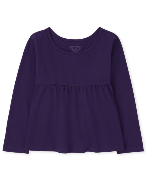 Toddler Girl Long Sleeve T Shirts & Tees | The Children's Place