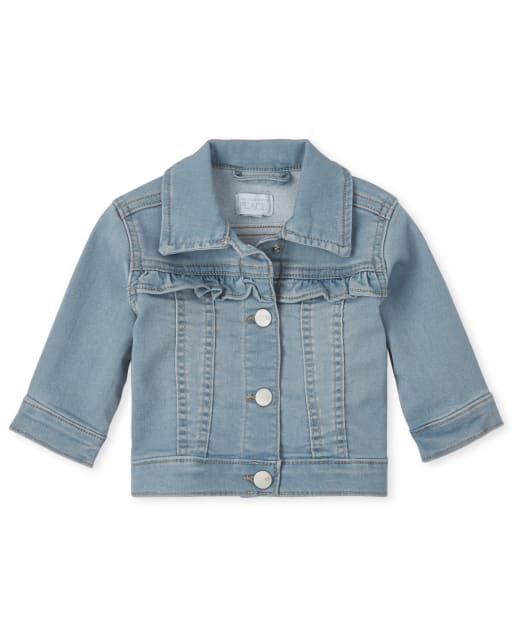 Baby Girls Super-Soft Denim Jacket