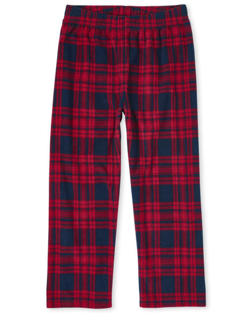 Pantalones de pijama a cuadros para niños