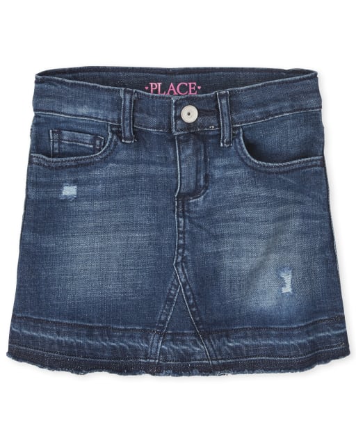 Girls Denim Skirt