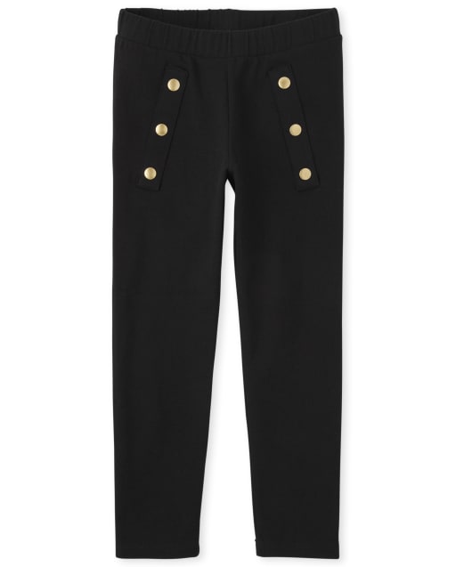 Leggings con botones para niñas