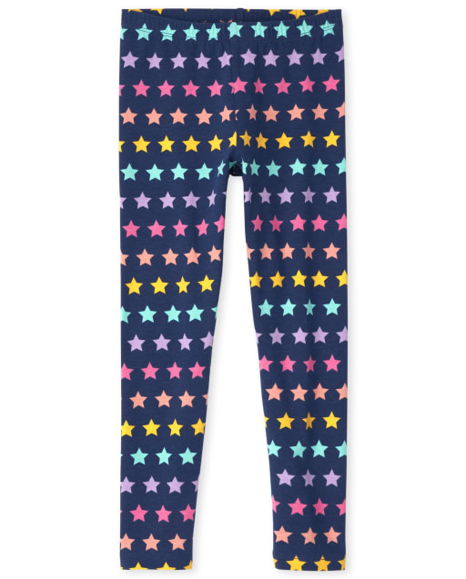 Girls Print Leggings