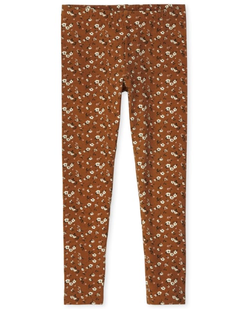 Girls Print Leggings