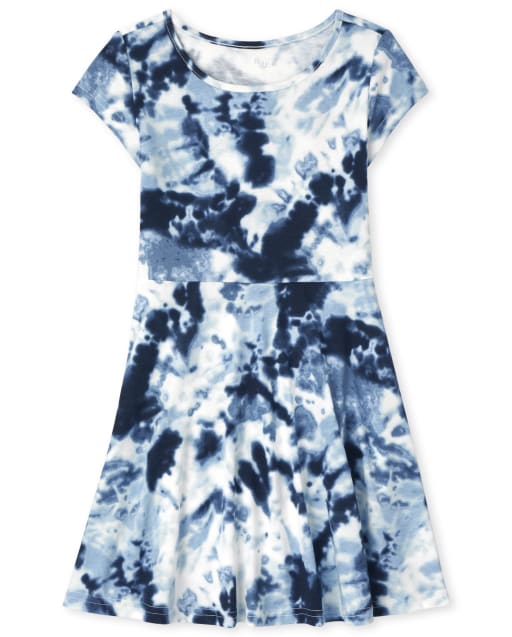 Vestido Niña Estampado Skater