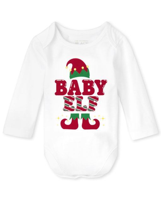 Body unisexe assorti pour bébé, famille, bébé, elfe, graphique