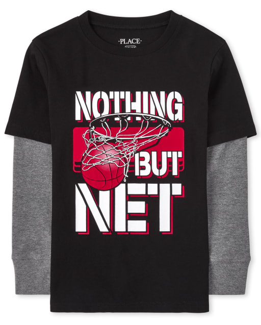 Boys Graphic Thermal 2 In 1 Top