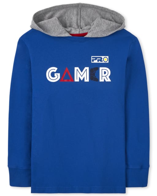 Boys Gamer Hooded Top