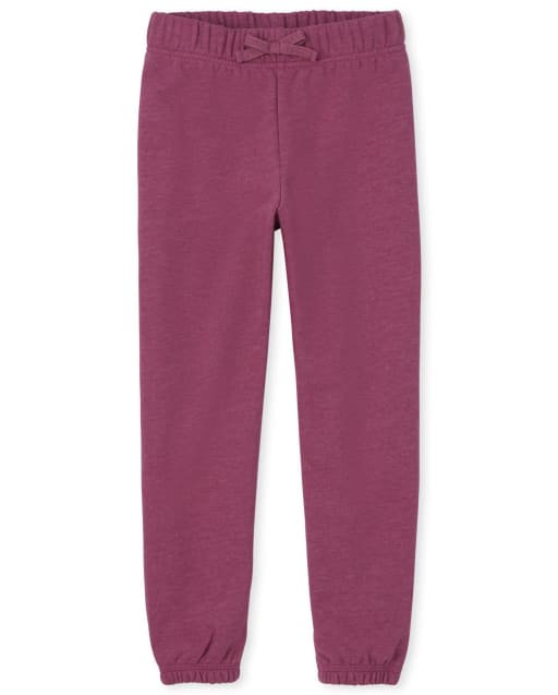 Girls Fleece Jogger Pants
