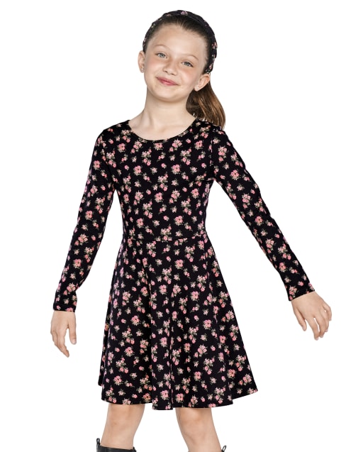Girls Print Everyday Dress