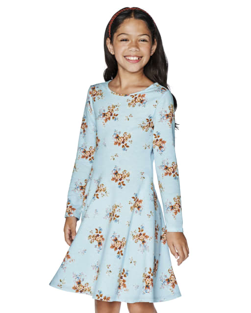 Girls Print Everyday Dress