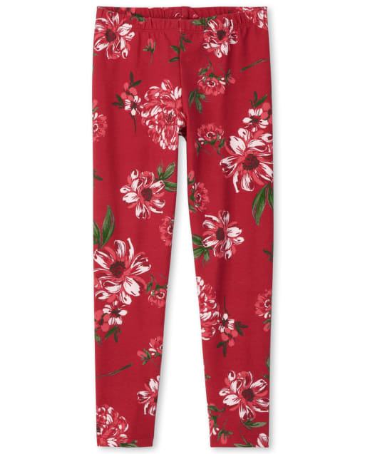 Girls Print Leggings