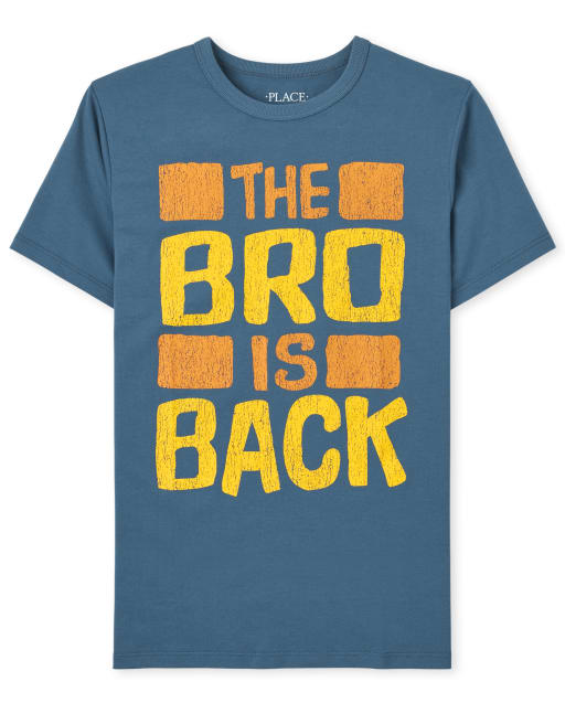 T-shirt graphique Bro pour garçons