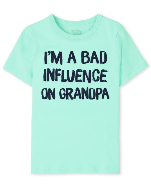 Baby And Toddler Boys Grandpa Graphic Tee
