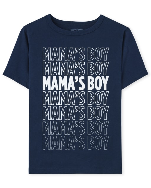 Baby And Toddler Boys Mama's Boy Graphic Tee