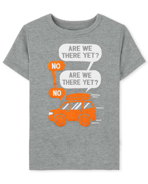 Baby And Toddler Boys Road Trip Graphic Tee