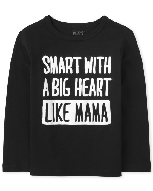 Baby And Toddler Boys Smart Graphic Tee