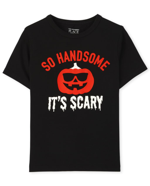 Baby and Toddler Boys Handsome Pumpkin Graphic Tee