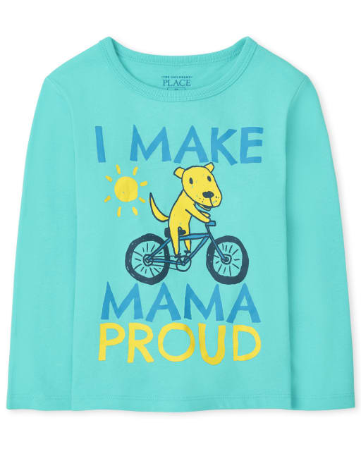 Toddler Boys Mama Proud Graphic Tee