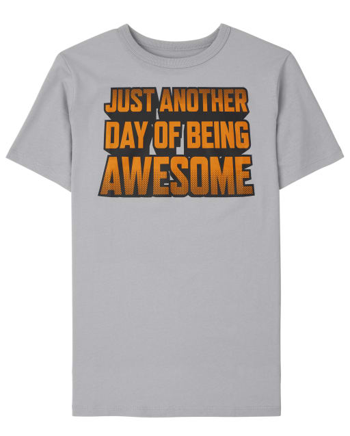 Boys Awesome Graphic Tee