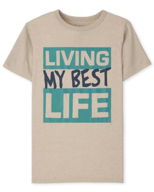 Boys Best Life Graphic Tee