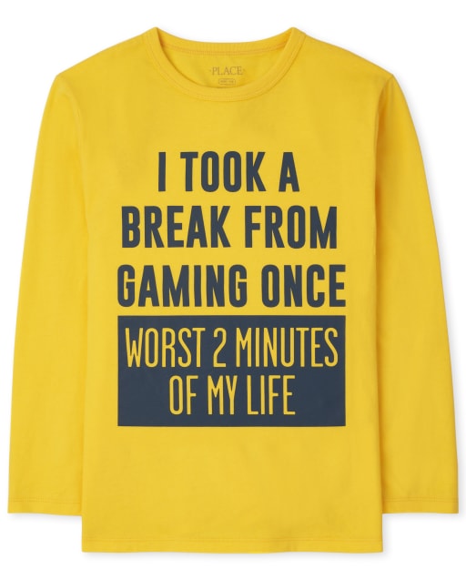 Boys Gaming Humor Graphic Tee