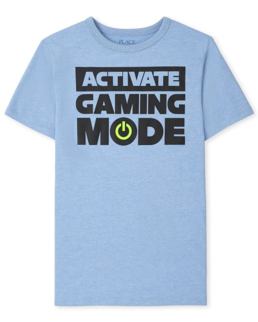 Boys Gaming Mode Graphic Tee