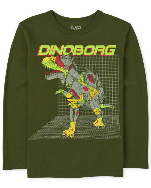 Boys Dinoborg Graphic Tee