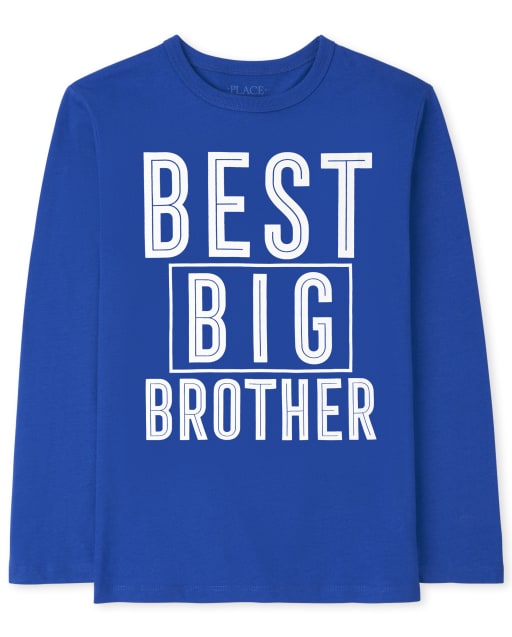 T-shirt graphique Best Big Brother pour garçon