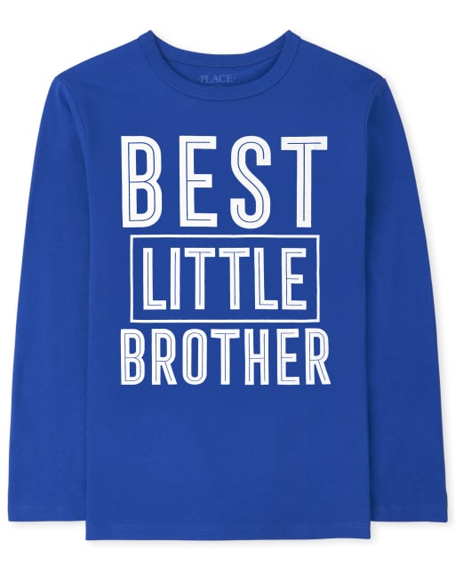 Boys Best Little Brother Graphic Tee
