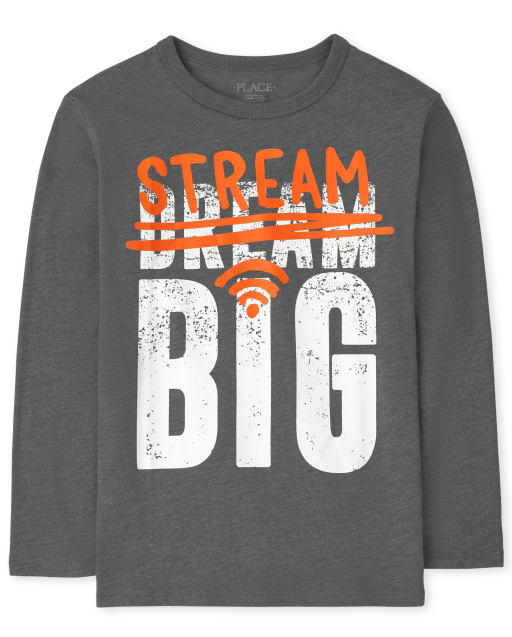 Boys Stream Big Graphic Tee