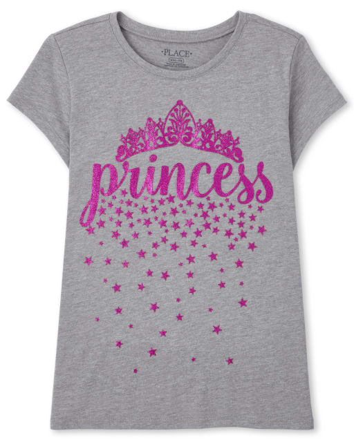 Girls Princess Graphic Tee
