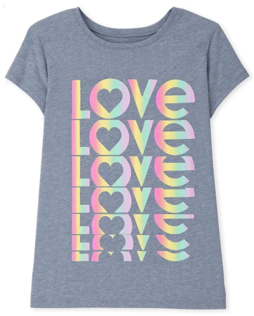 Camiseta estampada Girls Love
