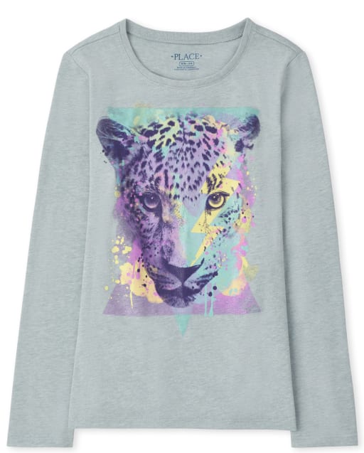 Girls Tiger Graphic Tee