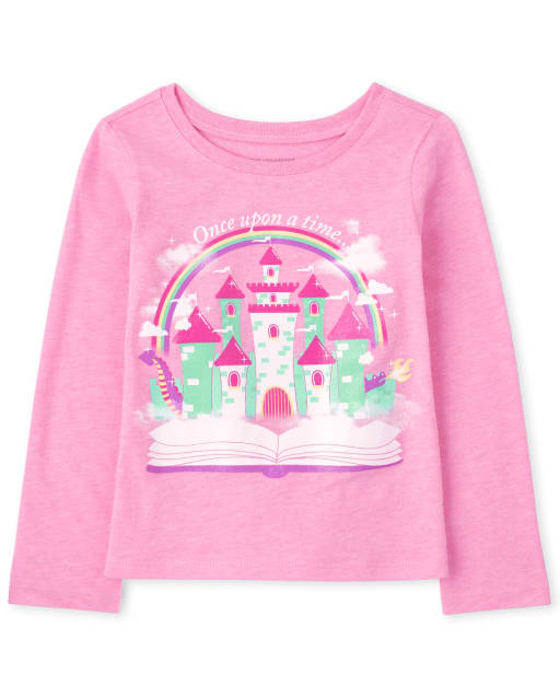 T-shirt graphique de conte de fées pour bébés et petites filles