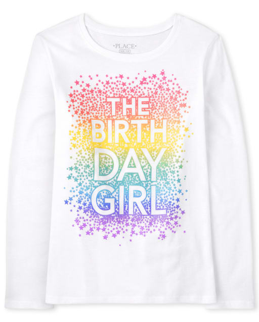 Girls Birthday Graphic Tee