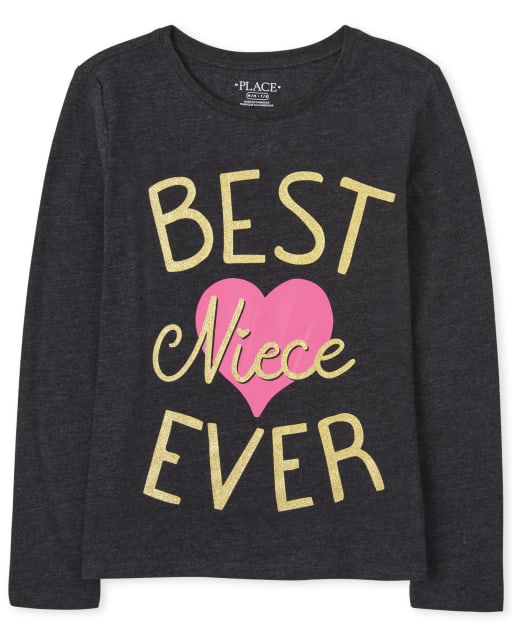 Girls Best Niece Ever Graphic Tee