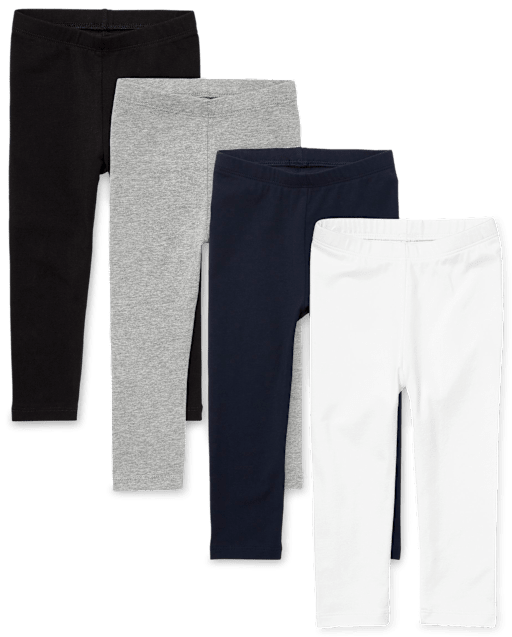 Baby And Toddler Girls Leggings 4-Pack