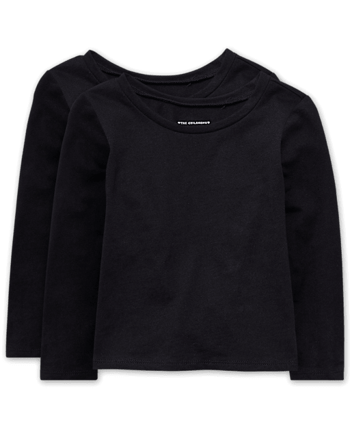 Lot de 2 t-shirts pour petites filles