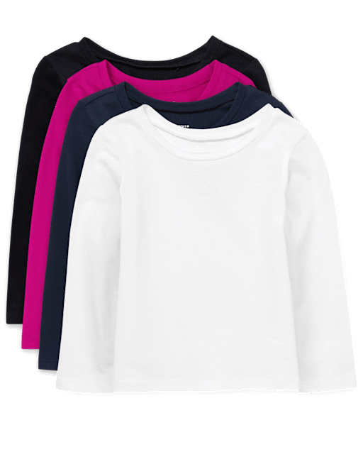 Toddler Girls Tee Shirt 4-Pack
