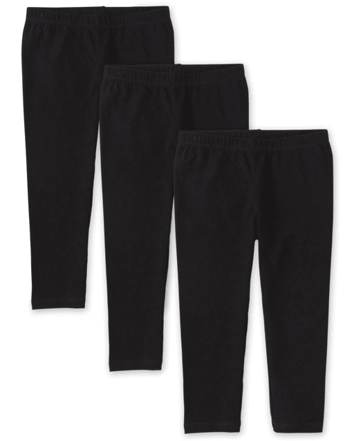 Pack de 3 Leggings capri para niña