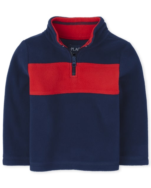Toddler Boys Colorblock Glacier Fleece Half Zip Pullover