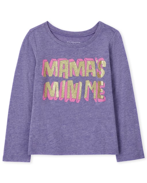 Baby and Toddler Girls Mama's Mini Me Graphic Tee