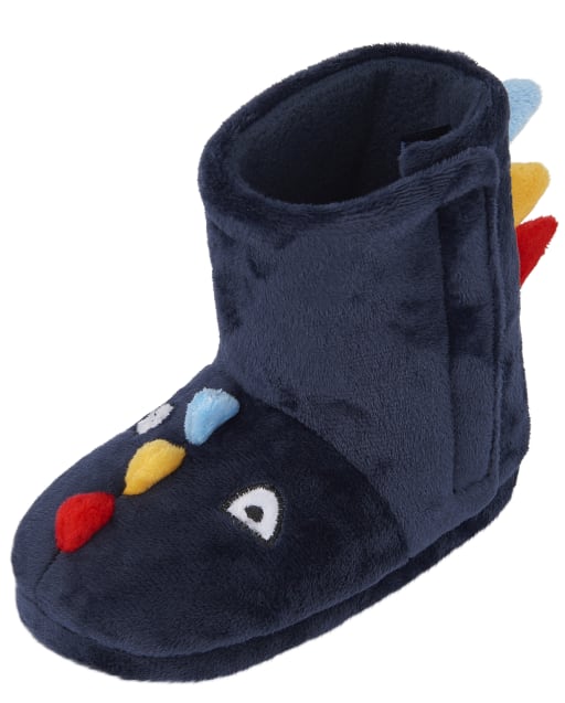 Toddler Boys Dino Bootie Slippers