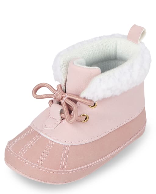 Baby Girls Lace Up Boots