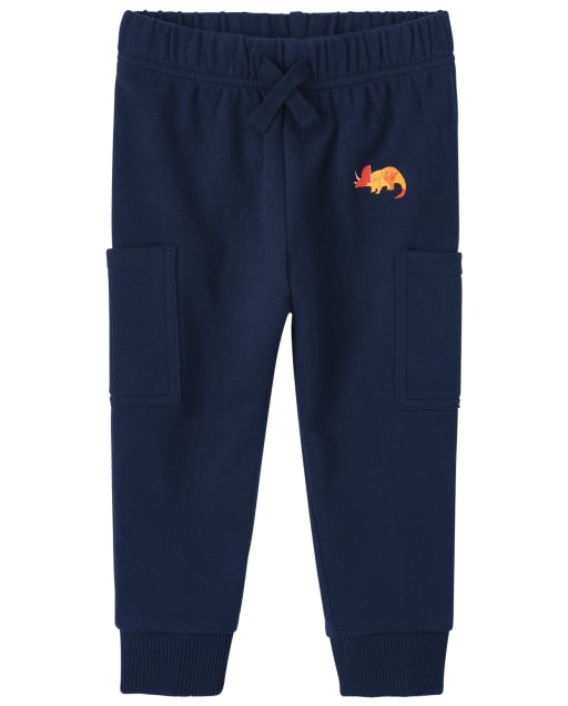 Baby And Toddler Boys Dino Cargo Jogger Pants