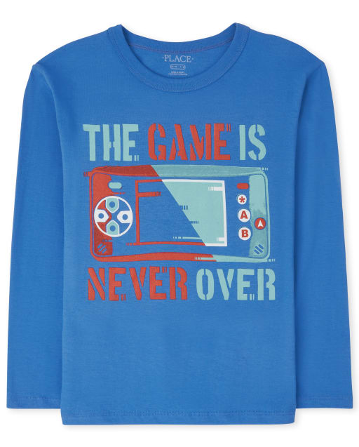 Camiseta con gráfico de videojuego para niños